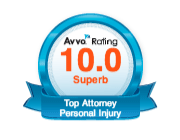 Avvo 10 out of 10, 'Superb' Avvo 10 out of 10